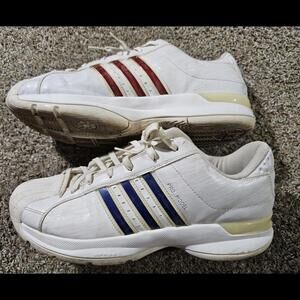 adidas pro model art 678104 blue red stripes 2008 Size 15